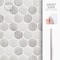 Smart Tiles Smart Tiles 8.95 in. W X 8.97 in. L Gray Glazed Vinyl Adhesive Wall Tile 4 pc SM1188G-04-QG - alternate 8